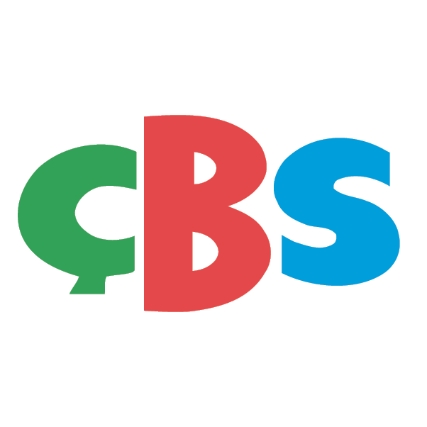 CBS Red Green Blue Logo Design Vector EPS File